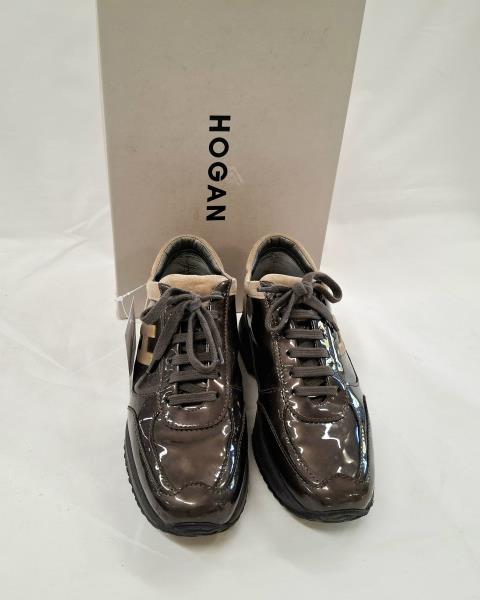 SCARPA HOGAN VERDE VERNICE