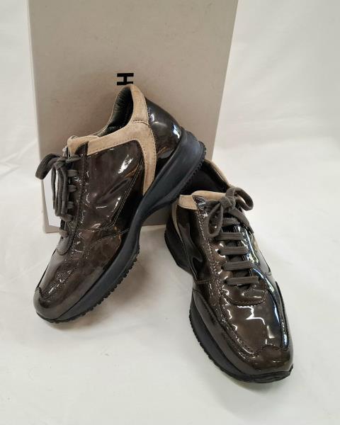 SCARPA HOGAN VERDE VERNICE