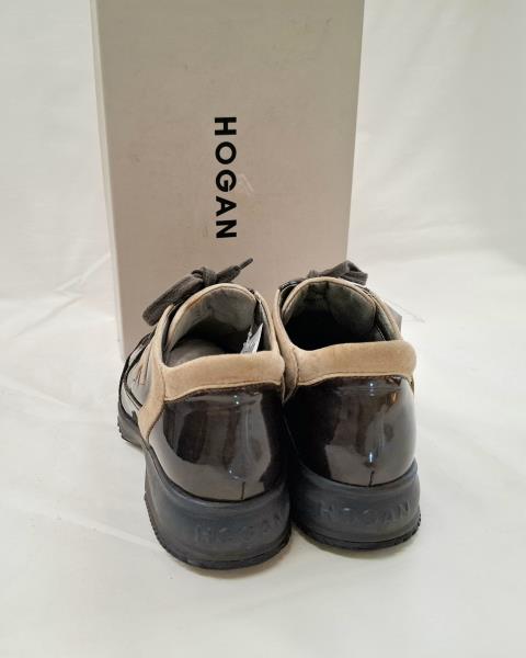 SCARPA HOGAN VERDE VERNICE