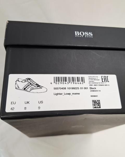 SCARPA HUGO BOSS NERA N 42