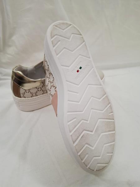SCARPA NERO GIARDINI BIANCA BEIGE N 37
