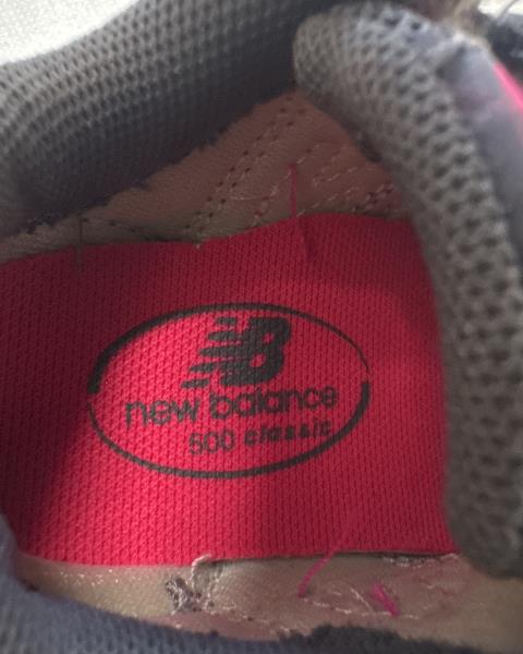 SCARPA NEW BALANCE GRIGIA FUXIA N 20