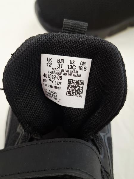 SCARPA PUMA NERA N 31