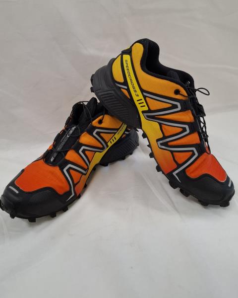 SCARPA SALOMON ARANCIONE E GIALLA N. 38