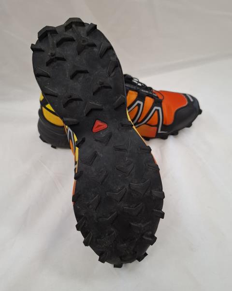 SCARPA SALOMON ARANCIONE E GIALLA N. 38