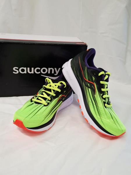 SCARPA SAUCONY RIDE 14 VERDE FLUO NUOVA N 41