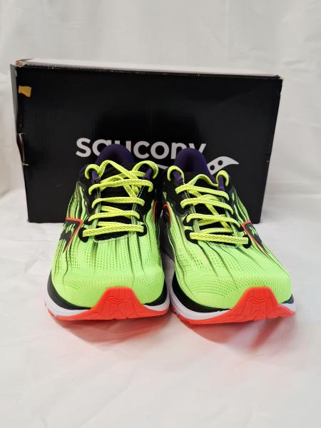 SCARPA SAUCONY RIDE 14 VERDE FLUO NUOVA N 41