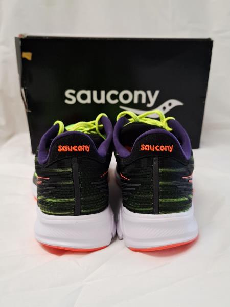 SCARPA SAUCONY RIDE 14 VERDE FLUO NUOVA N 41