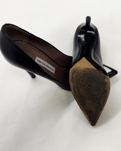 SCARPA TABITHA SIMMONS NERA BIANCA TACCO N 36