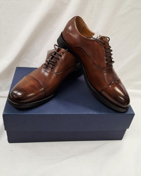 SCARPA UOMO CIMA MARRONE N 42 NUOVA