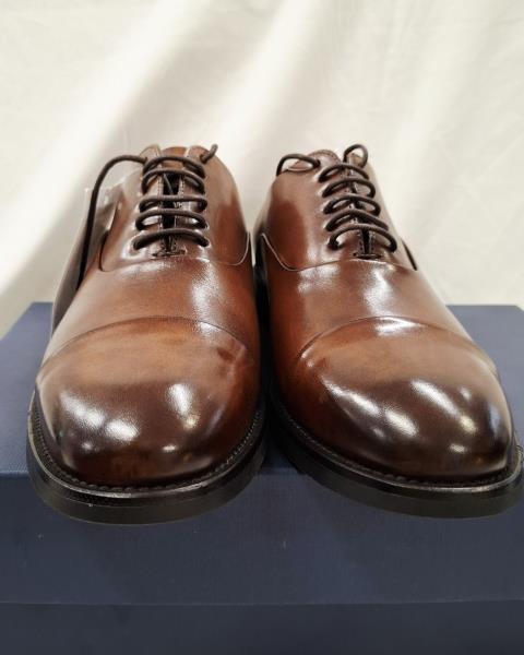 SCARPA UOMO CIMA MARRONE N 42 NUOVA