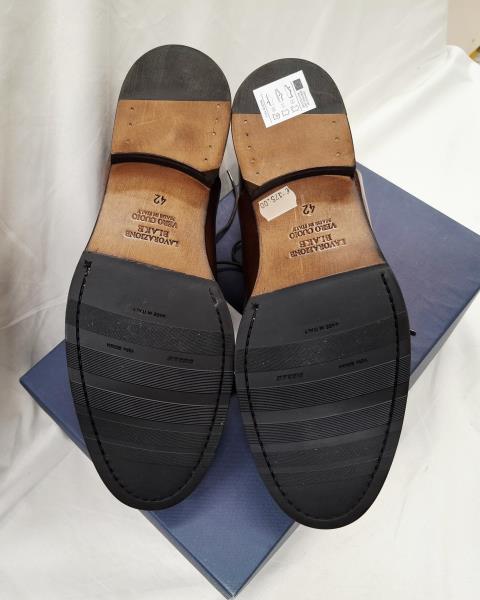 SCARPA UOMO CIMA MARRONE N 42 NUOVA