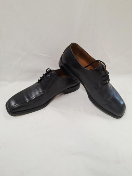 SCARPA UOMO MARIO BRUNI NERA LACCI N 43 1/2