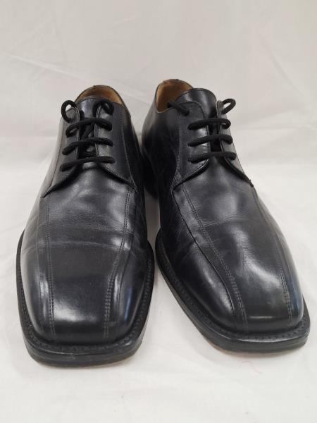 SCARPA UOMO MARIO BRUNI NERA LACCI N 43 1/2