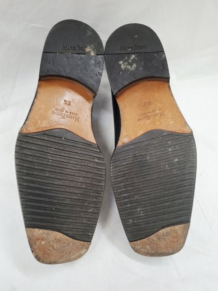 SCARPA UOMO MARIO BRUNI NERA LACCI N 43 1/2