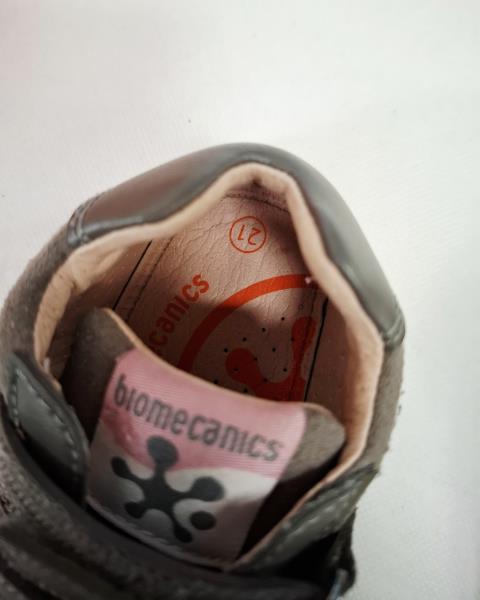 SCARPINA BIOMECANICS PRIMI PASSI GRIGIA ROSA N 21