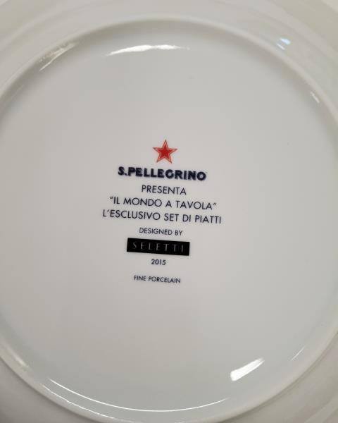 SCATOLA 6 PIATTI CONTINENTI SELETTI X SAN PELLEGRINO