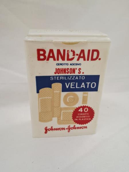 SCATOLA CEROTTI VINTAGE JOHNSON-JOHNSON