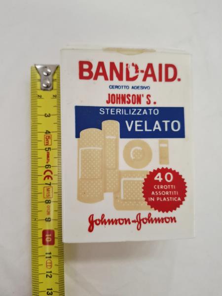 SCATOLA CEROTTI VINTAGE JOHNSON-JOHNSON