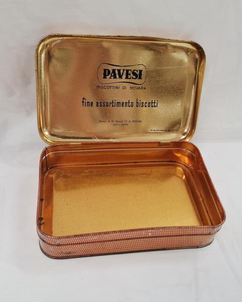 SCATOLA LATTA PAVESI VINTAGE