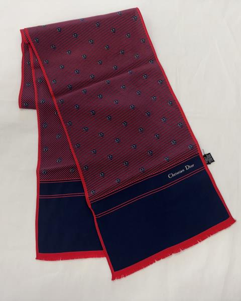 SCIARPA VINTAGE IN SETA CHRISTIAN DIOR