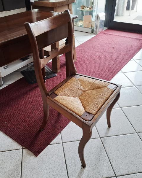 SCRITTOIO D'EPOCA CON SEDIA