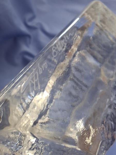 SCULTURA NAVI CRISTALLO