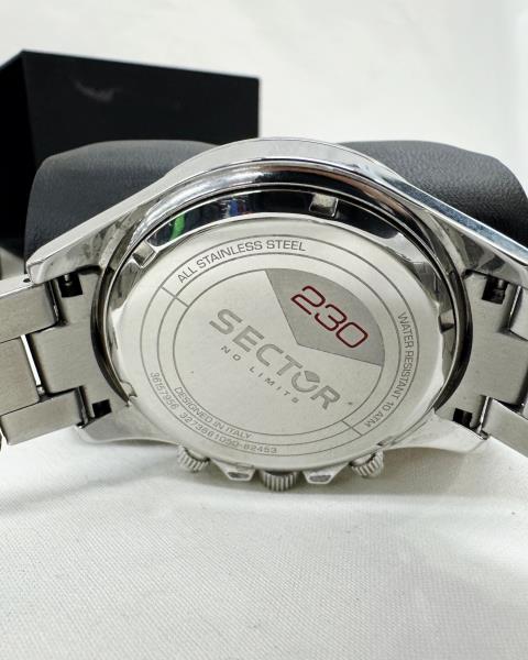 OROLOGIO SECTOR CHRONOGRAPH 230 100MT (GARANZIA 3 ANNI DAL 05/2025)