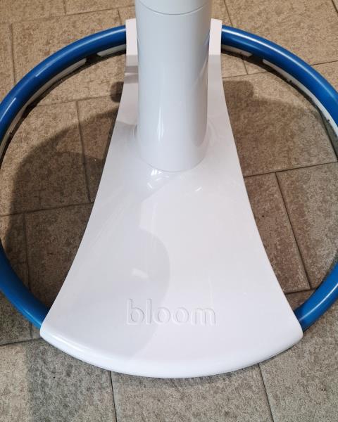 SEGGIOLONE BLOOM FRESCO BIANCO AZZURRO