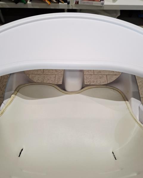 SEGGIOLONE BLOOM FRESCO BIANCO AZZURRO