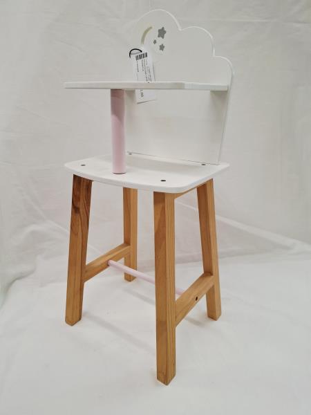 SEGGIOLONE LEGNO PER BAMBOLA