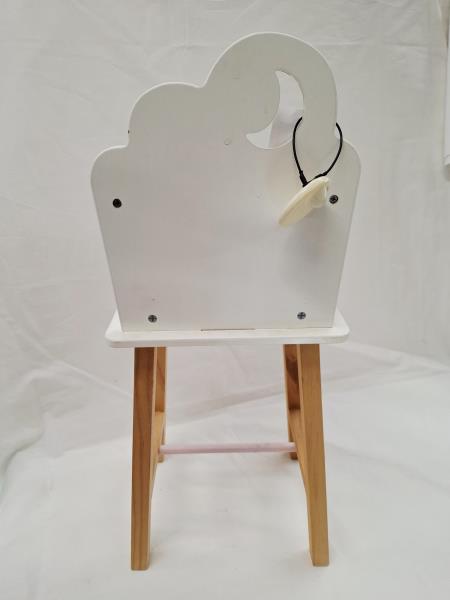 SEGGIOLONE LEGNO PER BAMBOLA