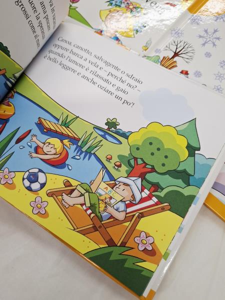 SERIE 12 VOLUMI HACHETTE ABC STORIE IN RIMA - TEMPO