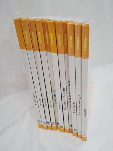 SERIE 12 VOLUMI HACHETTE ABC STORIE IN RIMA - TEMPO