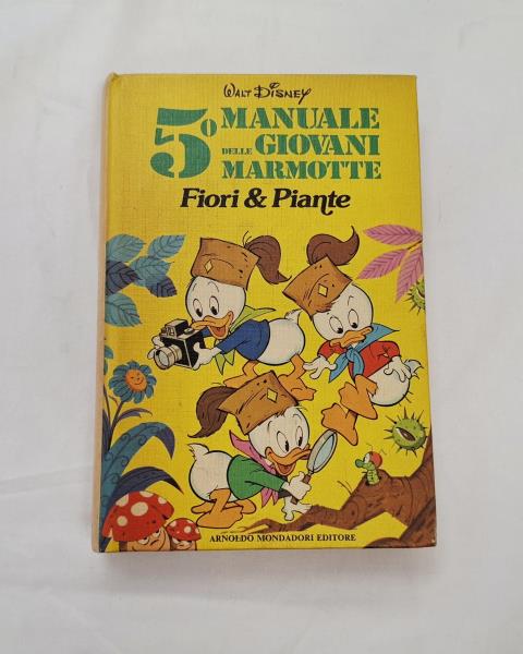 SERIE 5 VOLUMI WALT DISNEY - MANUALE DELLE GIOVANI MARMOTTE