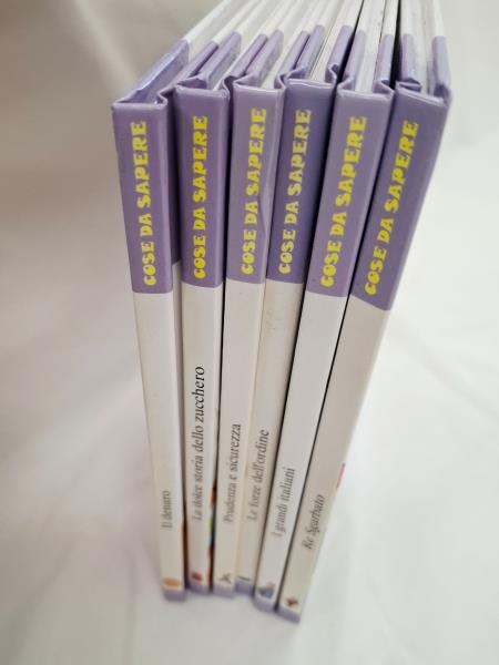 SERIE 6 VOLUMI HACHETTE ABC STORIE IN RIMA - COSE DA SAPERE