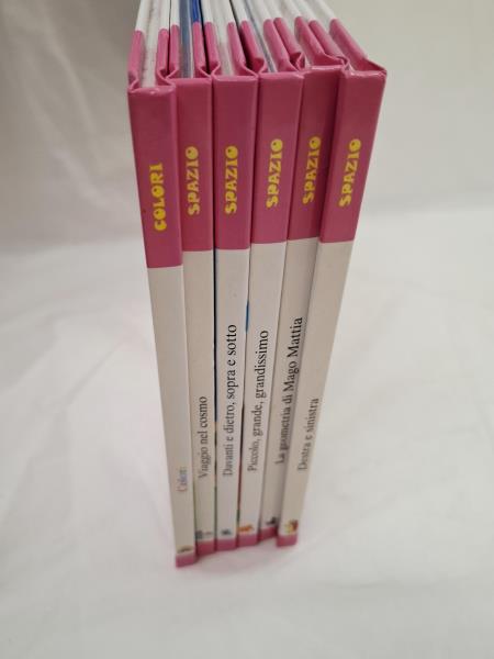 SERIE 6 VOLUMI HACHETTE ABC STORIE IN RIMA - SPAZIO
