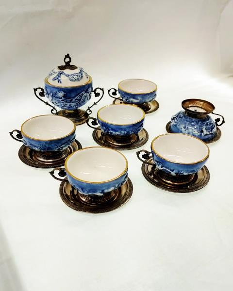 SERVIZIO CAFFE' CAPODIMONTE INSERTI '800