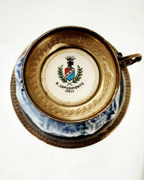 SERVIZIO CAFFE' CAPODIMONTE INSERTI '800
