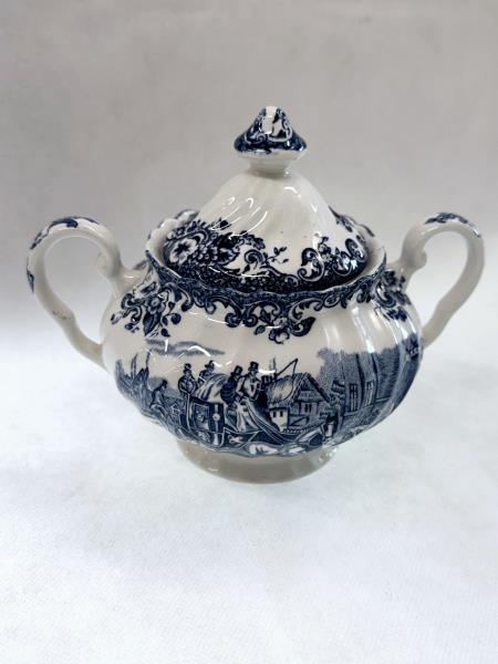 SERVIZIO CAFFE' JOHNSON BROS ENGLAND X 10 PERSONE (LATTIERA MANICO ROTTO)