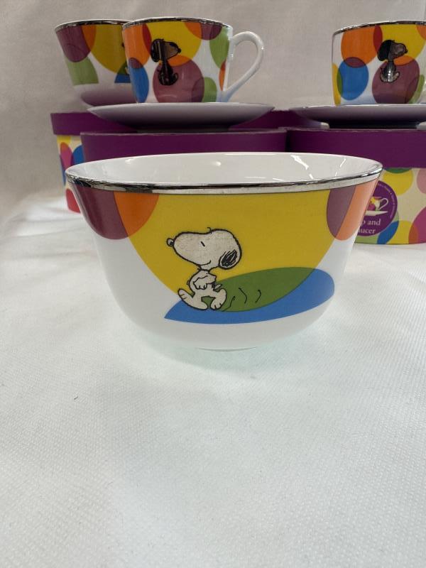 SERVIZIO COLAZIONE SNOOPY X 2 PERSONE
