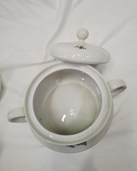 SERVIZIO DA BRODO VINTAGE FIORELLINI  X 6  PERSONE