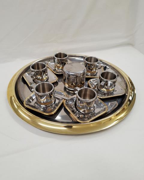 SERVIZIO DA CAFFE' CON VASSOIO 