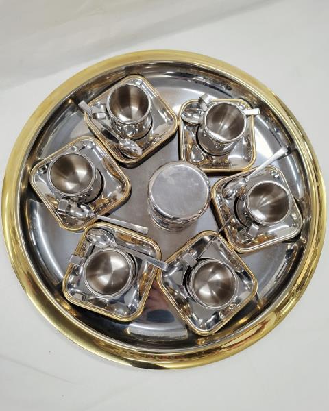 SERVIZIO DA CAFFE' CON VASSOIO 