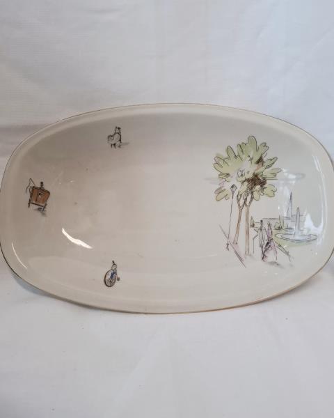 SERVIZIO PIATTI BAREUTHER BAVARIA DISEGNI VINTAGE X 12 PERSONE