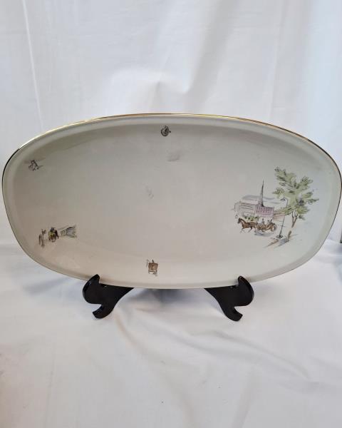 SERVIZIO PIATTI BAREUTHER BAVARIA DISEGNI VINTAGE X 12 PERSONE