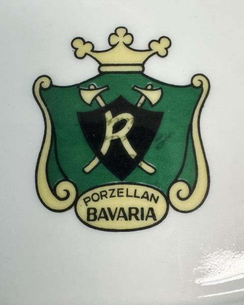 SERVIZIO PIATTI BAVARIA BORDO DORATO X 12