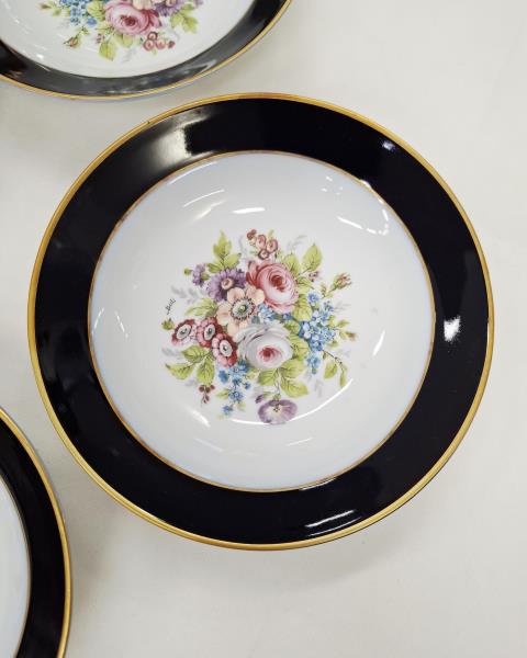 SERVIZIO PIATTI DOLCE BLEU SEVRES GRAND FEU X  6 PERSONE