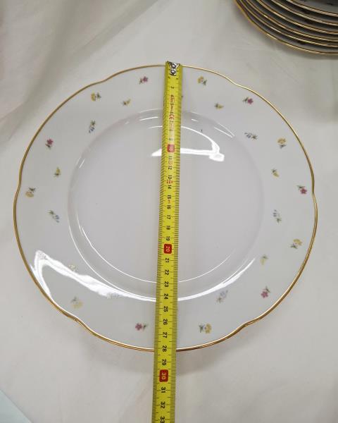 SERVIZIO PIATTI GINORI FIORELLINI X 6 PERSONE