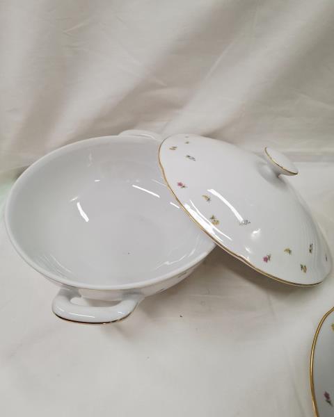 SERVIZIO PIATTI GINORI FIORELLINI X 6 PERSONE